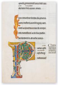 Manuscrit 512 de la Médiathèque en fac-similé