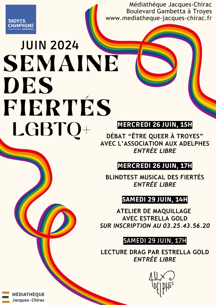 affiche semaine des fiertes 2024