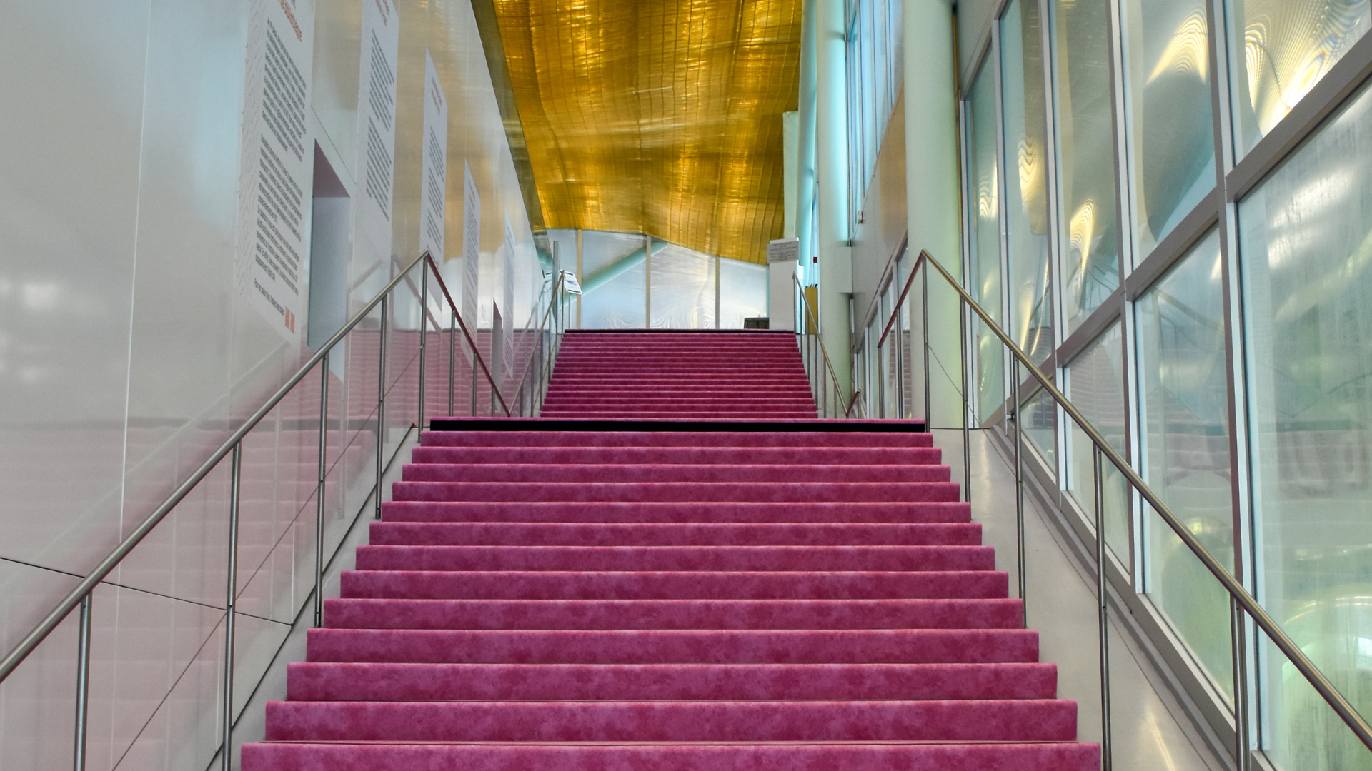 Travaux de l’escalier central