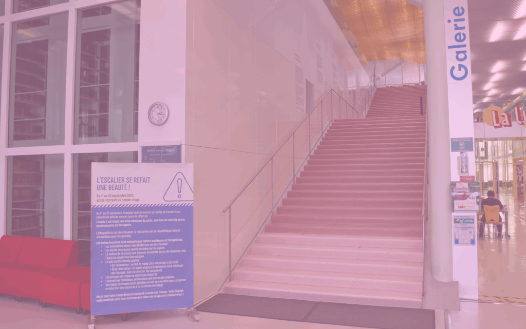 Travaux de l’escalier central