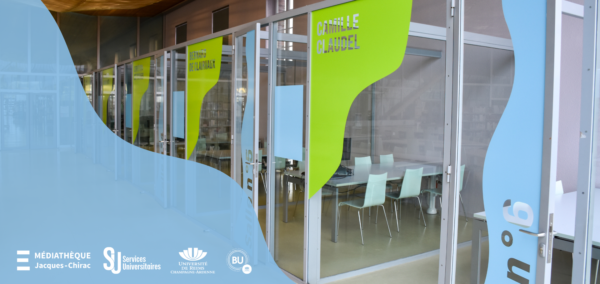 Réservation de salles de travail en groupe