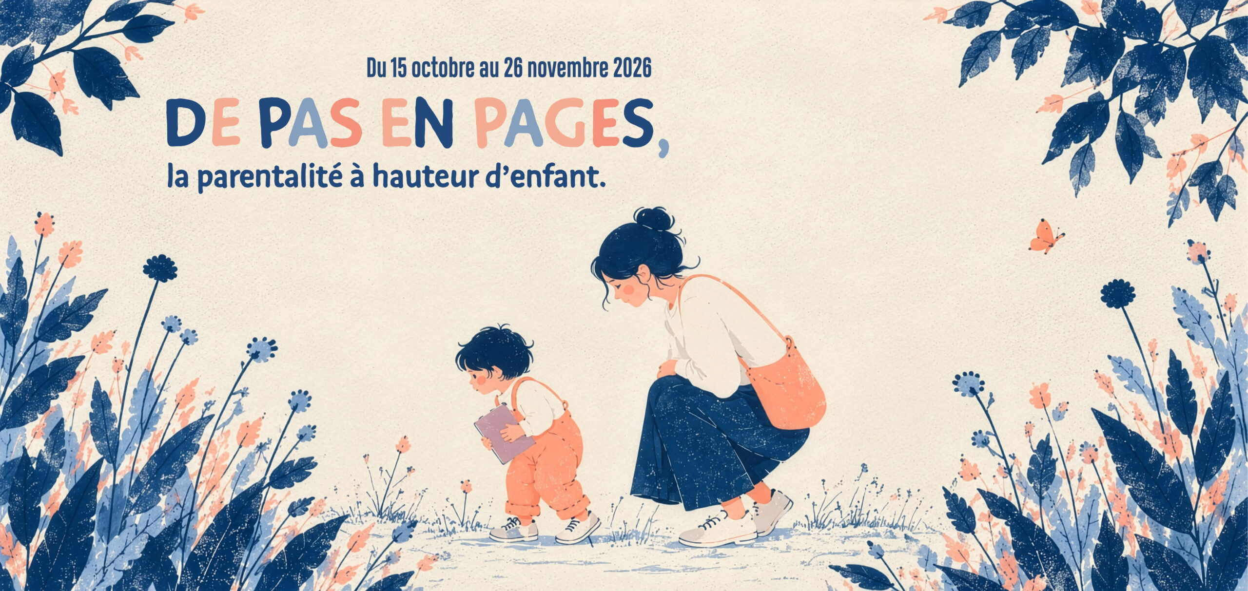 De pas en pages, la parentalité à hauteur d’enfant